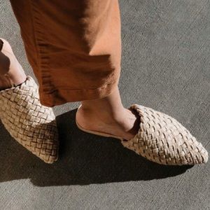 Huma Blanco handmade mules